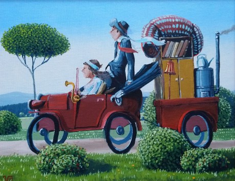 Pikniková souprava pro motoristy