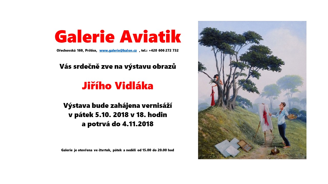 Galerie Aviatik Prštice 2018